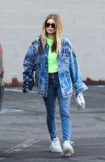 STACY FERGIE FERGUSON in Double Denim Out in Los Angeles 05/12/2019