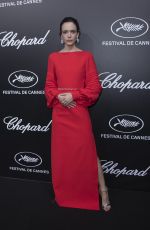 STACY MARTIN at Official Trophee Chopard Dinner at Cannes Film Festival 05/20/2019