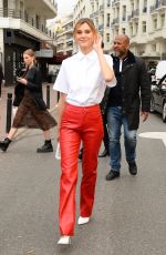 STEFANIE GIESINGER Out at Cannes Film Festival 05/18/2019