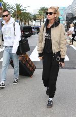 STELLA MAXWELL Arrives at Nice Airport 05/22/2019