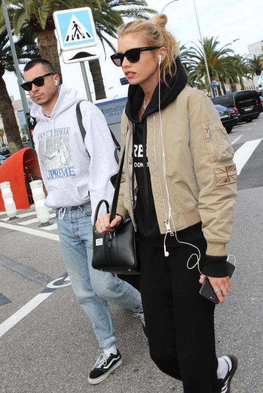 STELLA MAXWELL Arrives at Nice Airport 05/22/2019