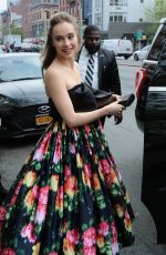 SUKI WATERHOUSE Heading to Pokemon: Detective Pikachu Premiere in New York 05/02/2019