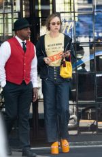 SUKI WATERHOUSE Leaves Bowery Hotel in New York 05/02/2019