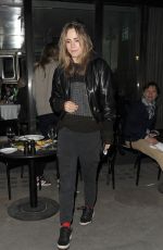 SUKI WATHERHOUSE and LILY DONALDSON at Cecconi