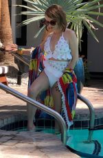 TARYN MANNING in Bikini at a Photoshoot in Palm Springs 05/18/2019