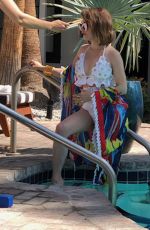TARYN MANNING in Bikini at a Photoshoot in Palm Springs 05/18/2019