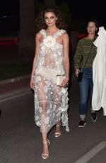 TAYLOR HILL Arrives at Elton John Rocket Man Party in Cannes 05/16/2019