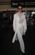 TAYLOR HILL Arrives at Nice Airport 05/16/2019