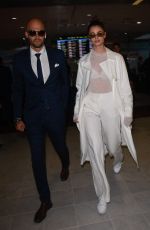 TAYLOR HILL Arrives at Nice Airport 05/16/2019