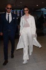 TAYLOR HILL Arrives at Nice Airport 05/16/2019