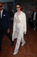 TAYLOR HILL Arrives at Nice Airport 05/16/2019