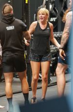 TAYLOR SWIFT at Dogpound Gym in West Hollywood 05/31/2019