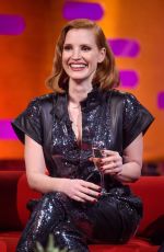 TAYLOR SWIFT, SOPHIE TURNER and JESSICA CHASTAIN at Graham Norton Show in London 05/23/2019