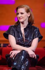 TAYLOR SWIFT, SOPHIE TURNER and JESSICA CHASTAIN at Graham Norton Show in London 05/23/2019