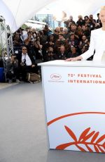 TILDA SWINTON at The Dead Don’t Die Photocall in Cannes 05/15/2019