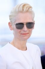 TILDA SWINTON at The Dead Don’t Die Photocall in Cannes 05/15/2019