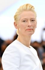 TILDA SWINTON at The Dead Don’t Die Photocall in Cannes 05/15/2019