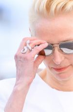TILDA SWINTON at The Dead Don’t Die Photocall in Cannes 05/15/2019