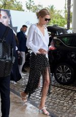 TOI GARRN Arrives at Martinez Hotel in Cannes 05/18/2019