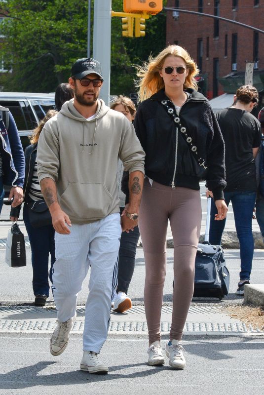 TONI GARRN and Alex Pettyfer Out in New York 05/15/2019