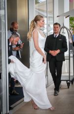 TONI GARRN Out on Croisette at Cannes Film Festival 05/19/2019