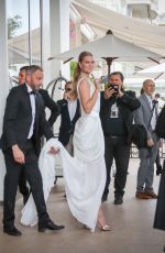 TONI GARRN Out on Croisette at Cannes Film Festival 05/19/2019