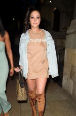 TULISA CONTOSTAVLOS Night Out in Manchester 05/05/2019