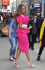 TYRA BANKS Arrives at Good Morning America in New York 05/08/2019