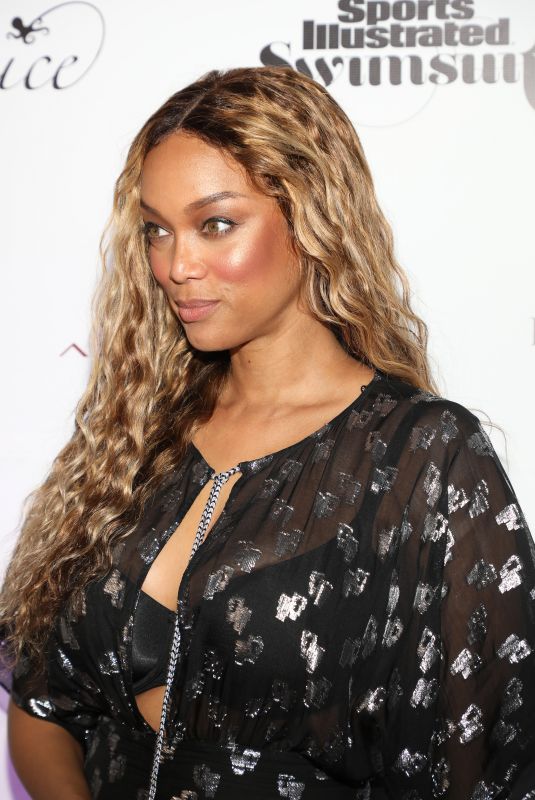 TYRA BANKS at Sports Illustrated Swimsuit 2019 Launch in Miami 05/10/2019