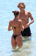 VALENTINA FRADEGRADA in Bikini at a Beach in Ibiza 05/22/2019