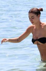 VALENTINA FRADEGRADA in Bikini at a Beach in Ibiza 05/22/2019