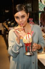 VANESSA HUDGENS at Black Tap Craft Burgers & Shakes Opening at Disneyland 05/18/2019