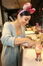 VANESSA HUDGENS at Black Tap Craft Burgers & Shakes Opening at Disneyland 05/18/2019
