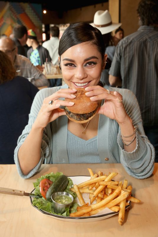 VANESSA HUDGENS at Black Tap Craft Burgers & Shakes Opening at Disneyland 05/18/2019