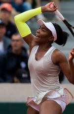 VENUS WILLIAMS at Roland Garros French Open Tournament in Paris 05/26/2019
