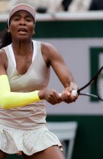 VENUS WILLIAMS at Roland Garros French Open Tournament in Paris 05/26/2019