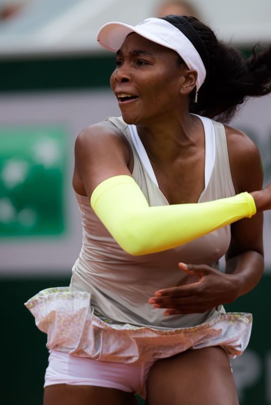 VENUS WILLIAMS at Roland Garros French Open Tournament in Paris 05/26/2019