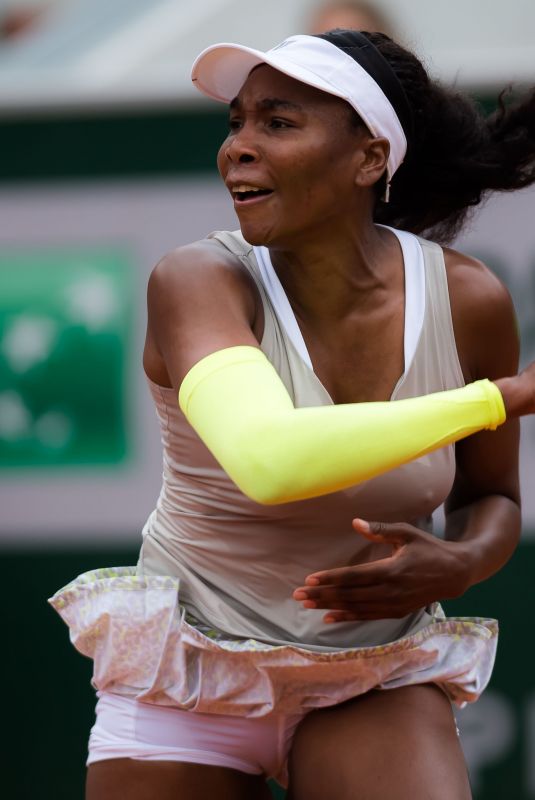 VENUS WILLIAMS at Roland Garros French Open Tournament in Paris 05/26/2019