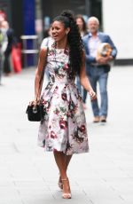 VICK HOPE Arrives at Capital Radio in London 05/31/2019