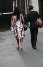 VICK HOPE Arrives at Capital Radio in London 05/31/2019