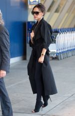 VICTORIA BECKHAM at JFK Airport in New York 05/11/2019