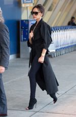 VICTORIA BECKHAM at JFK Airport in New York 05/11/2019