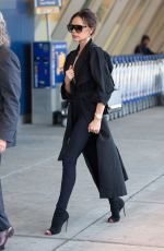 VICTORIA BECKHAM at JFK Airport in New York 05/11/2019