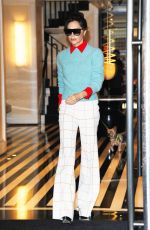 VICTORIA BECKHAM Leaves Her Hotel in New York 05/10/2019