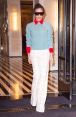 VICTORIA BECKHAM Leaves Her Hotel in New York 05/10/2019