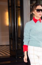 VICTORIA BECKHAM Leaves Her Hotel in New York 05/10/2019