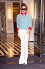 VICTORIA BECKHAM Leaves Her Hotel in New York 05/10/2019
