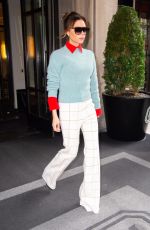 VICTORIA BECKHAM Leaves Her Hotel in New York 05/10/2019