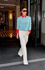 VICTORIA BECKHAM Leaves Her Hotel in New York 05/10/2019