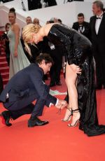 VIRGINIE EFIRA at Sibyl Screening at 72nd Annual Cannes Film Festival 05/24/2019